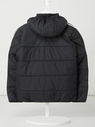 adidas Originals Steppjacke mit abnehmbarer Kapuze (black) 